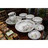 Various Spode toilet ware to include chamber pots,