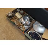 Three boxes of miscellaneous kitchenalia