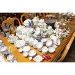 A large quantity of various tea and dinnerware inc