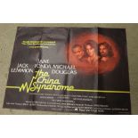 Two film posters "China Syndrome" and "Wholly Moses