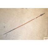 An Assegai double ended spear