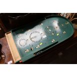 A bagatelle table