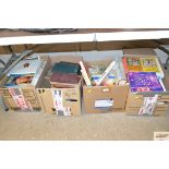 Four boxes of miscellaneous books