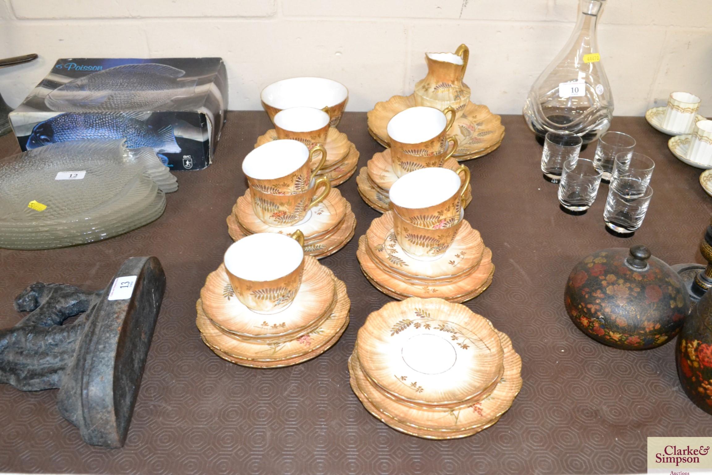 A Limoges teaset