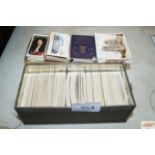 A quantity of Churchman collectors cards and playe