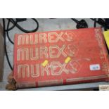 Three boxes of Nurex welding rods