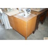 Sewing machine table