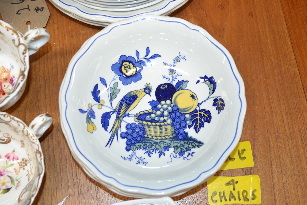 A quantity of Spode "Bluebird"; a small quantity o - Image 2 of 2