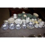 A quantity of Denby dinnerware and teaware; Victor