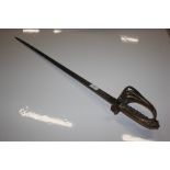 A Victorian 1822 pattern infantry officers sword
