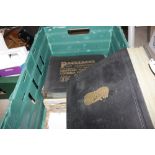 A box containing miscellaneous classical records -