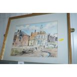 A signed limited edition print "Customs House King