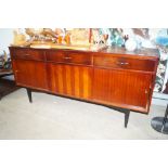 A Gentique mahogany sideboard