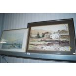 A pencil signed limited edition print "Woodbridge