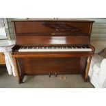 A Chappell of London mahogany cased upright piano