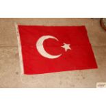 A WW1 style Turkish flag