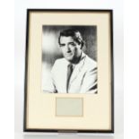 Signed photograph of Gregory Peck