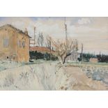 Anthony Atkinson, "Road Towards Le Pégue" signed g