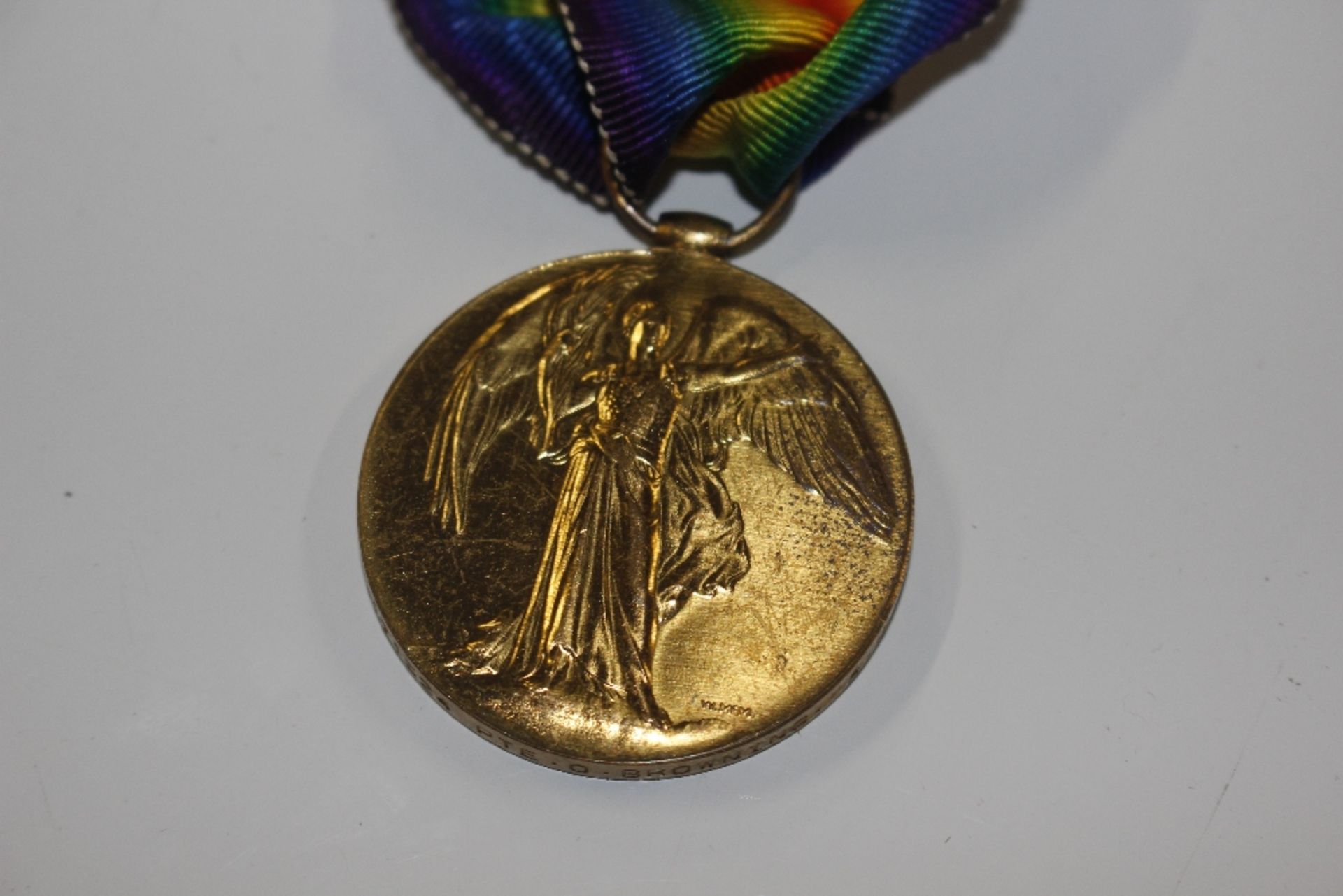 A case containing two WW1 medals, a WW1 artillery - Image 3 of 12
