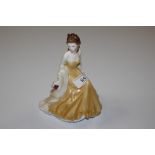 A Royal Worcester figure "Golden Wedding Anniversa