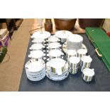 A quantity of Midwinter pattern dinnerware