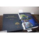 A boxed edition of Tiffany Lamps and Metal Ware
