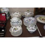 A quantity of Burslem dinnerware etc.