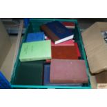 A box box of various Readers Digest and other book