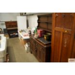 An oak Ercol dresser