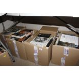 Four boxes of various books