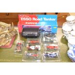 An Esso road tanker with original box; and a boxed