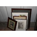 A quantity of various pictures and prints to inclu