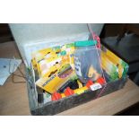 A box of Hose Lock items