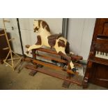 A rocking horse