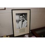 A signed photograph of Gregory Peck