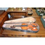 A violin in case