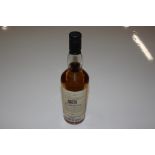 A bottle of Bladnoch single malt whisky