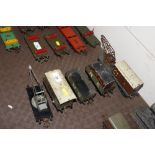 Five vintage Hornby "O" gauge carriages to include