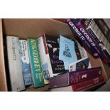 A box of various History / Drama books