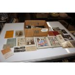 A collection of various ephemera