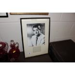 A signed photograph of Gregory Peck