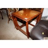 A G Plan nest of two teak occasional tables