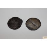Two Charles I silver coins