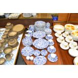 A quantity of Burleigh ware Arden patterned tea an