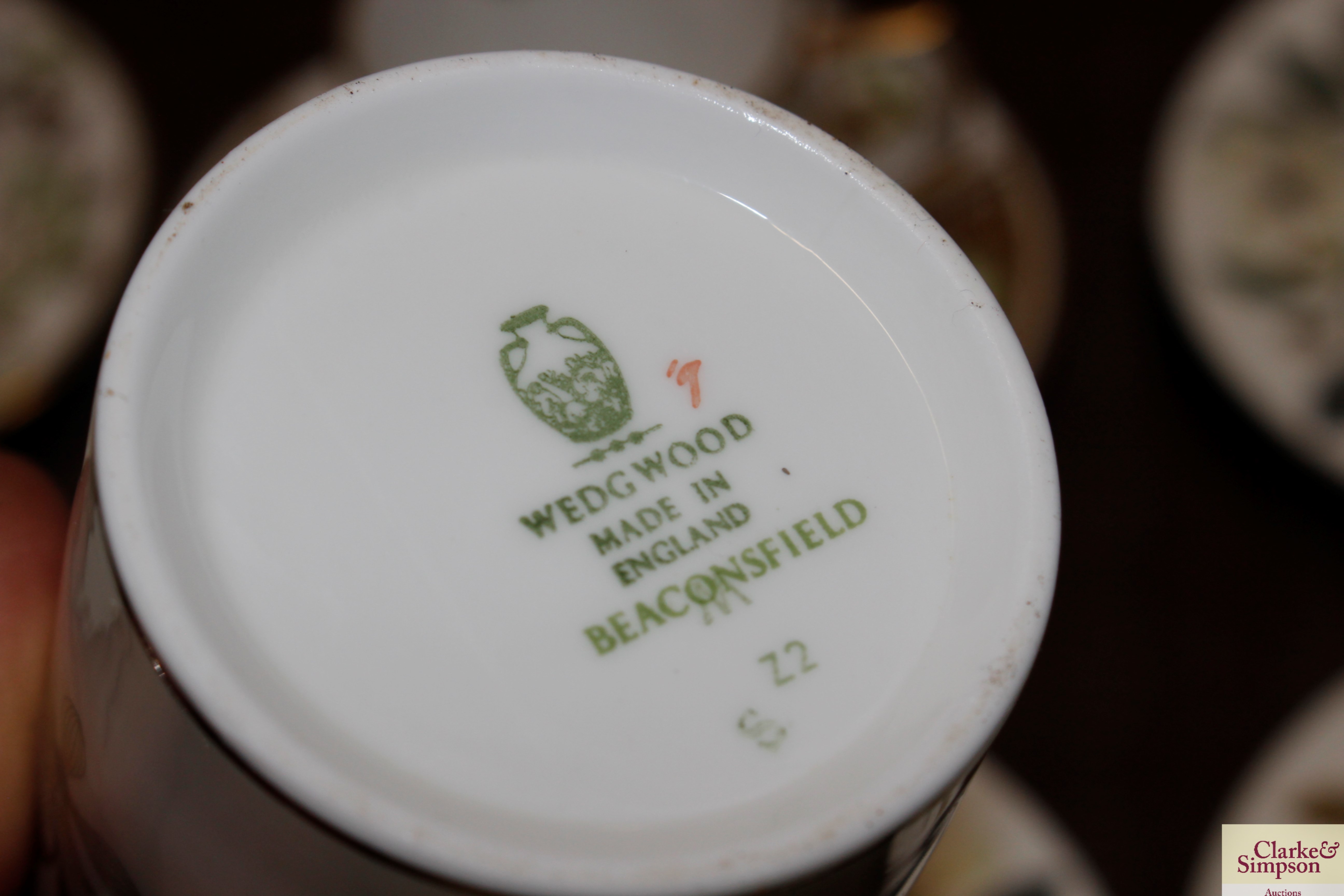 A collection of Wedgwood Beaconsfield coffee cans - Image 5 of 7