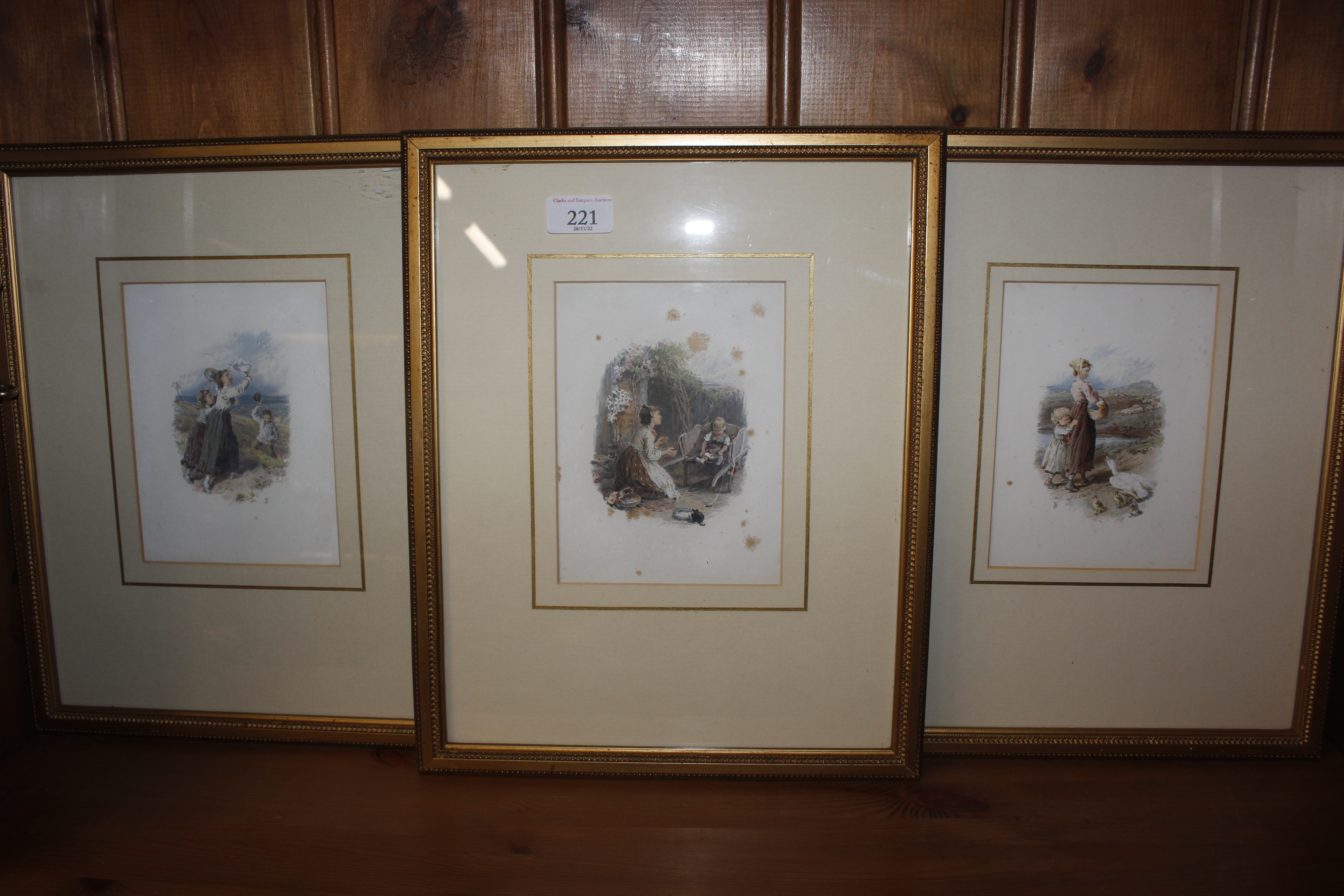 A set of twelve framed and glazed prints after Mil - Image 2 of 4