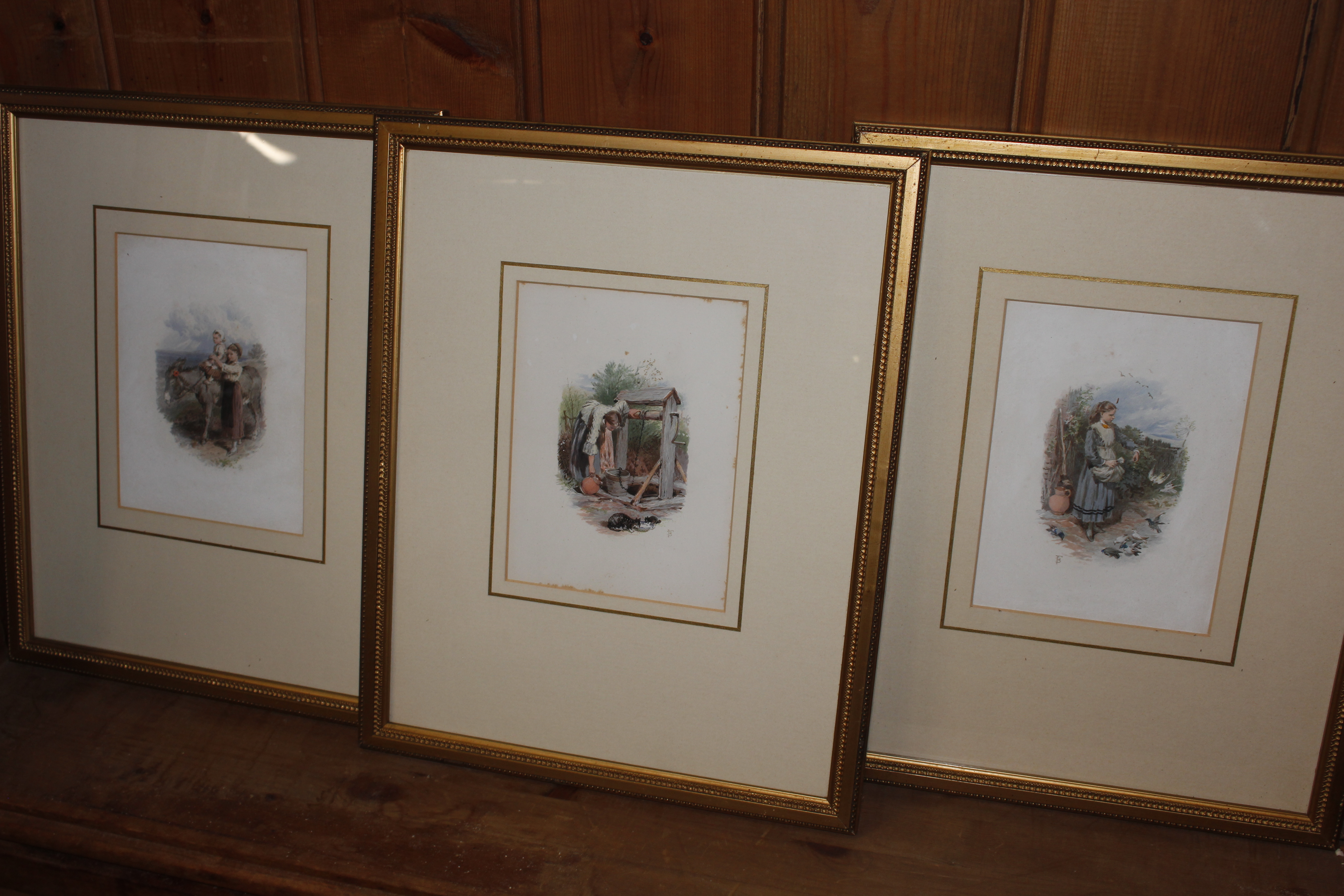 A set of twelve framed and glazed prints after Mil - Image 4 of 4