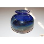 An Isle of Wight art glass vase