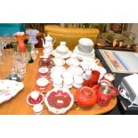 A quantity of various tea ware to include Paragon