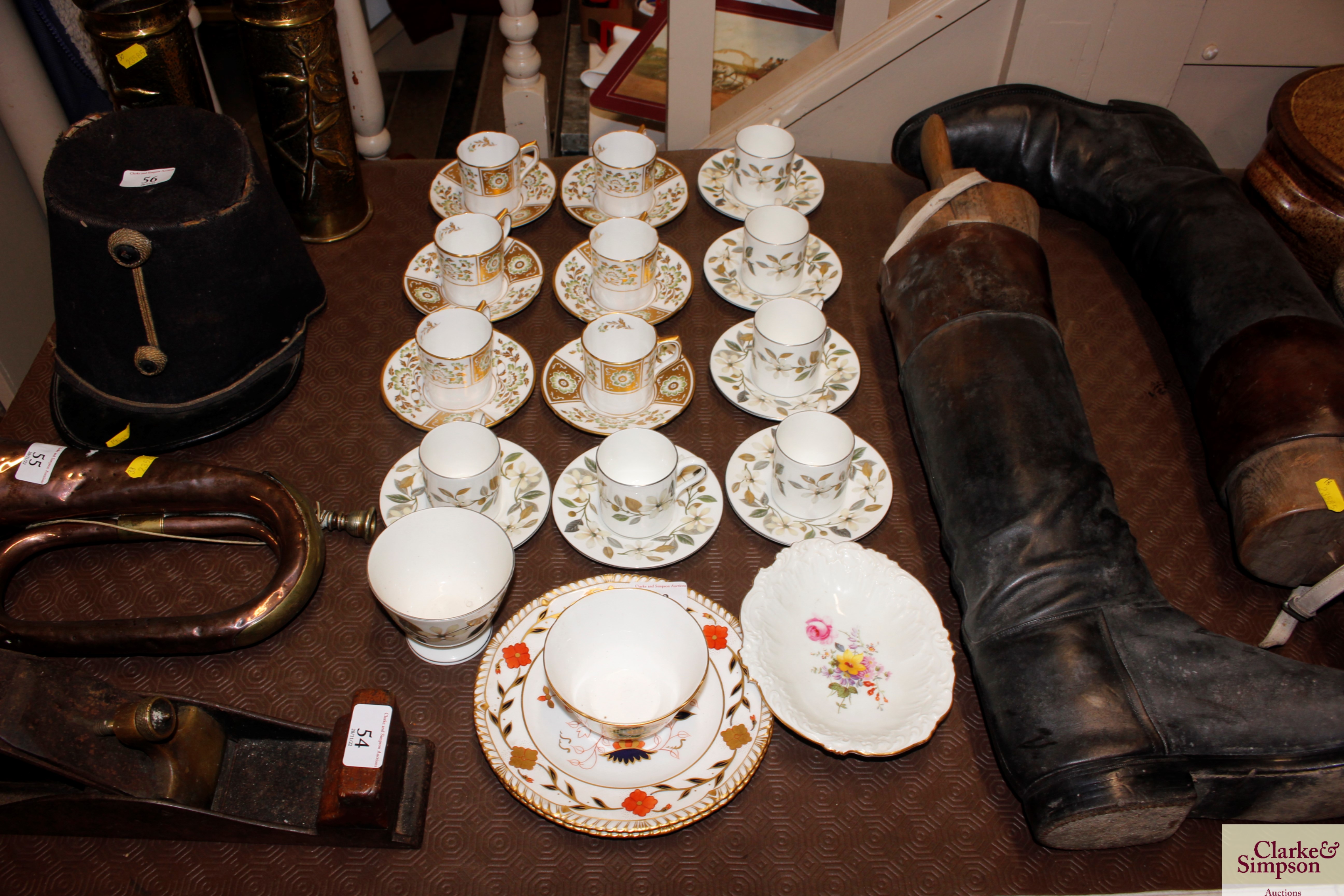 A collection of Wedgwood Beaconsfield coffee cans